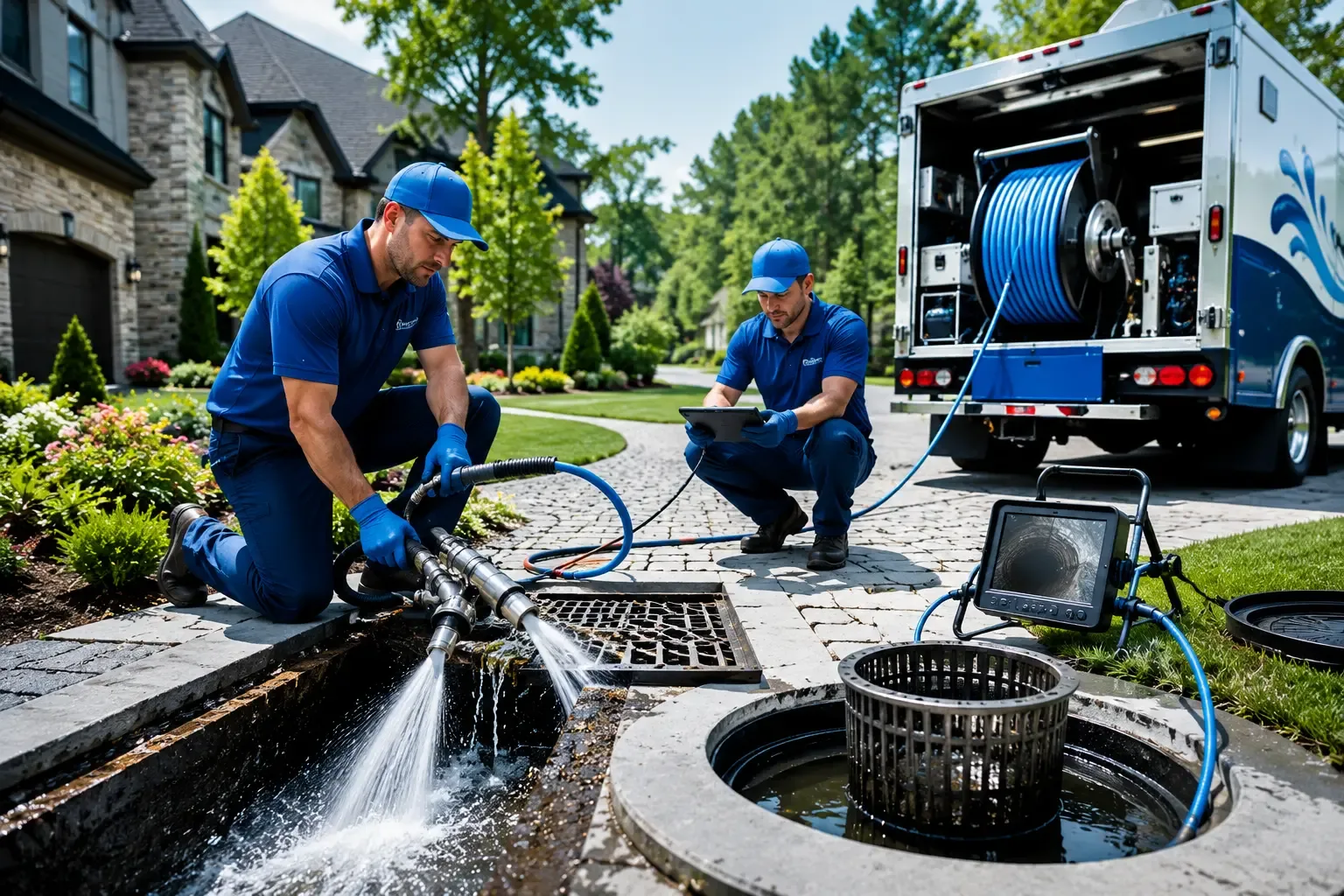 Local outdoor drain cleaning professionals in Clarkston, MI